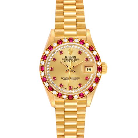 rolex lady president 69198